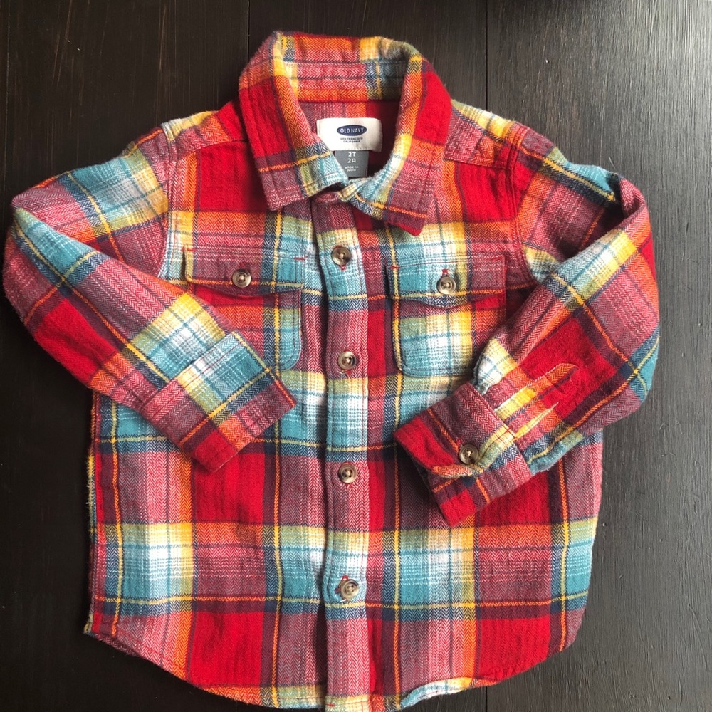 2T Boys Flannel